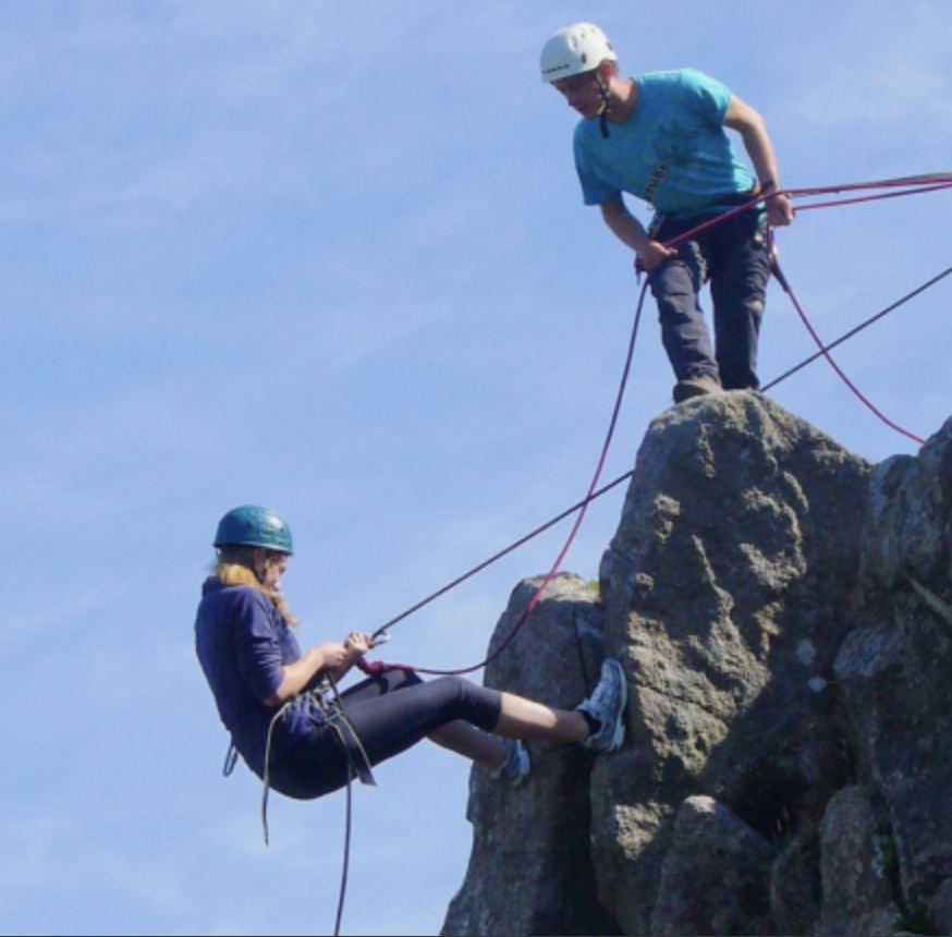 Abseiling